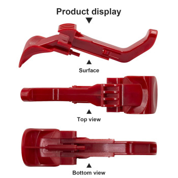 Vacuum Cyclone Red Canister Button Release Catch Clips Fits Dyson Dc41 Dc43 Dc65Generic Aftermarket Part