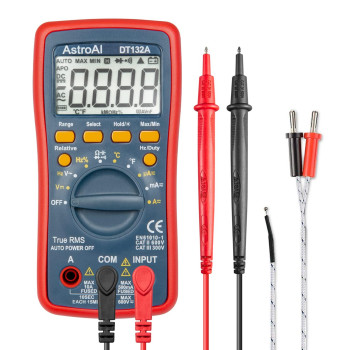 Astroai Digital Multimeter Trms 4000 Counts With Dc Ac Voltmeter And Autoranging Fast Accurately Measures Voltage Current Res