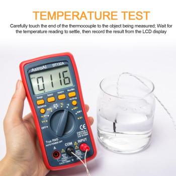 Astroai Digital Multimeter Trms 4000 Counts With Dc Ac Voltmeter And Autoranging Fast Accurately Measures Voltage Current Res