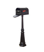 Hummingbird Curbside Mailbox With Locking Insert And Tacoma Mailbox Post