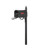 Hummingbird Curbside Mailbox With Locking Insert And Richland Mailbox Post