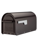 Architectural Mailboxes Sequoia Galvanized Steel Post Mount Mailbox Compatibility Code G 5560Rzsr Rubbed Bronze Large Capac