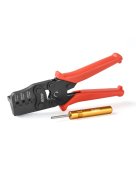 Icrimp Weather Pack Crimp Tool For Awg 2414 Crimping Delphi Aptiv Weather Pack Terminals Or Metripack Connectors Crimp Termin