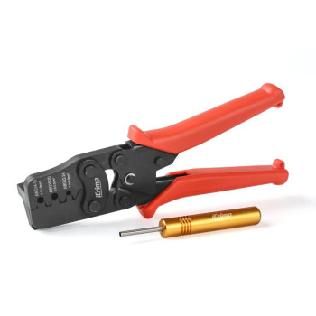 Icrimp Weather Pack Crimp Tool For Awg 2414 Crimping Delphi Aptiv Weather Pack Terminals Or Metripack Connectors Crimp Termin