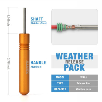 Icrimp Weather Pack Crimp Tool For Awg 2414 Crimping Delphi Aptiv Weather Pack Terminals Or Metripack Connectors Crimp Termin