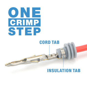 Icrimp Weather Pack Crimp Tool For Awg 2414 Crimping Delphi Aptiv Weather Pack Terminals Or Metripack Connectors Crimp Termin