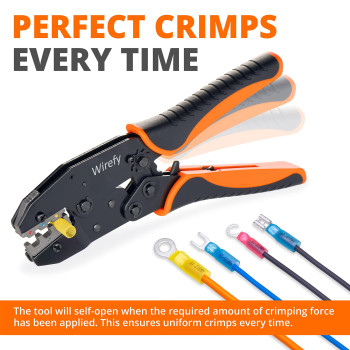 Crimping Tool For Heat Shrink Connectors Ratcheting Wire Crimper Crimping Pliers Ratchet Terminal Crimper Wire Crimp Too