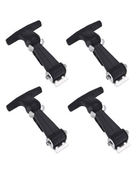 Creatyi 4 Packs Rubber Flexible Hasp Thandle Draw Latches Style 1