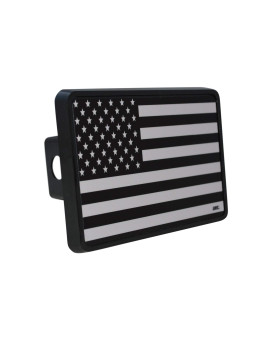 Rogue River Tactical Usa Trailer Hitch Cover Plug Us Patriotic Subdued Military Veteran Flag