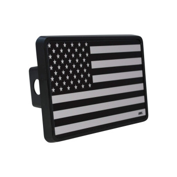 Rogue River Tactical Usa Trailer Hitch Cover Plug Us Patriotic Subdued Military Veteran Flag