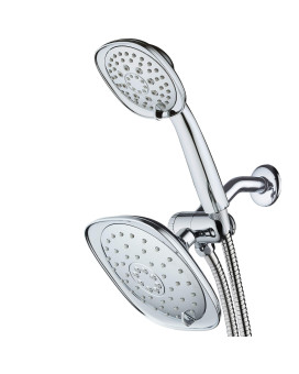 Aquadance Luxury Square Highpressure Giant 73 Rain Shower Headhandheld Spa Combo Extralong 72 Stainless Steel Hose 3W