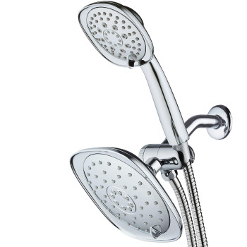 Aquadance Luxury Square Highpressure Giant 73 Rain Shower Headhandheld Spa Combo Extralong 72 Stainless Steel Hose 3W