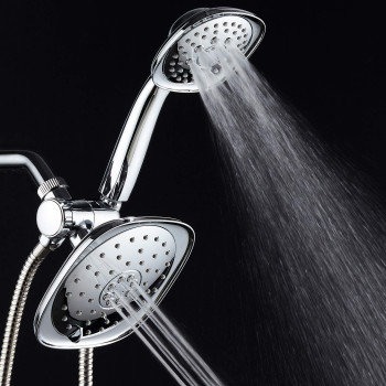 Aquadance Luxury Square Highpressure Giant 73 Rain Shower Headhandheld Spa Combo Extralong 72 Stainless Steel Hose 3W