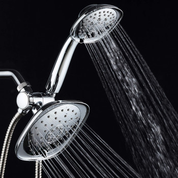 Aquadance Luxury Square Highpressure Giant 73 Rain Shower Headhandheld Spa Combo Extralong 72 Stainless Steel Hose 3W