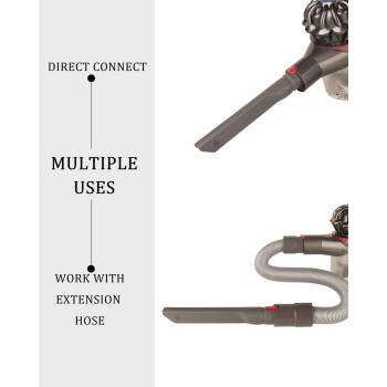 Fulllclean Crevice Tool Attachment Compatible With Dyson Gen 5 Gen5 V15 V12 V11 V10 V8 V7 Vacuum Cleaner Accessories Replacement