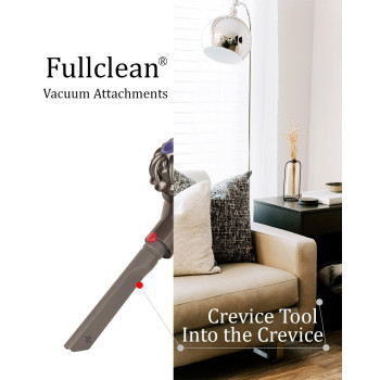 Fulllclean Crevice Tool Attachment Compatible With Dyson Gen 5 Gen5 V15 V12 V11 V10 V8 V7 Vacuum Cleaner Accessories Replacement