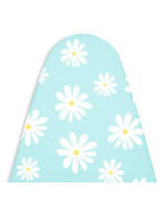 Encasa Ironing Board Covers 18 X 49 Inch Drawstring Tightening With Thick 3 Mm Felt Padding Easy Fit Scorch Resistant Print