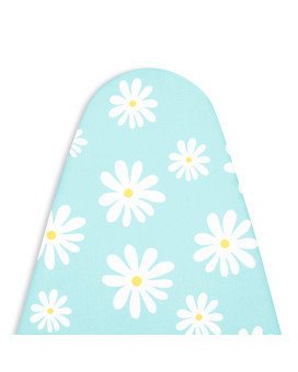 Encasa Ironing Board Covers 18 X 49 Inch Drawstring Tightening With Thick 3 Mm Felt Padding Easy Fit Scorch Resistant Print