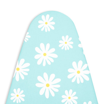 Encasa Ironing Board Covers 18 X 49 Inch Drawstring Tightening With Thick 3 Mm Felt Padding Easy Fit Scorch Resistant Print