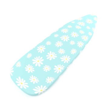 Encasa Ironing Board Covers 18 X 49 Inch Drawstring Tightening With Thick 3 Mm Felt Padding Easy Fit Scorch Resistant Print