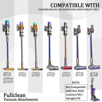 Fullclean Stubborn Dirt Tool Attachments Compatible With Dyson Gen 5 Gen5 V15 V12 V11 V10 V8 V7 Vacuum Cleaner Hard Bristle Acce