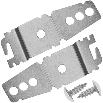 Partsbroz Mounting Bracket Wp8269145 8269145 2Pack Compatible With Whirlpool Kitchenaid Kenmore Maytag Dishwasher Replace