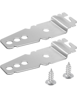 2 Pack 8269145 Upgrade Dishwasher Mounting Brackets With Screws Undercounter Mounting Clips Fit For Kenmore Whirlpool Kitchenai