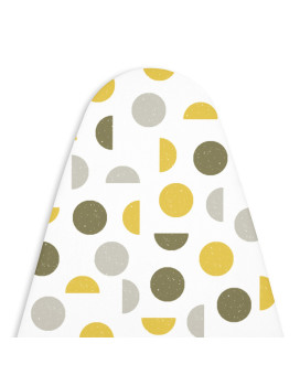 Encasa Ironing Board Covers 18 X 49 Inch Drawstring Tightening With Thick 3 Mm Felt Padding Easy Fit Scorch Resistant Print