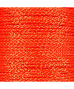 Hollow Braid Polypropylene Rope 14 Inch 1000 Feet Orange Barrier Rope Trail Marking Crowd Control Golf Courses