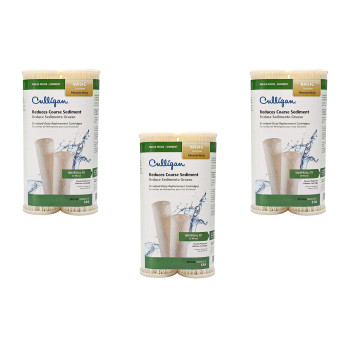 Culligan S1A Whole House Standard Water Filter 16 000 Gallons 3 Pack