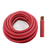 Wni 40 Gauge 100 Feet Red 40 Awg Ultra Flexible Welding Battery Copper Cable Wire Made In The Usa Car Inverter Rv Solar