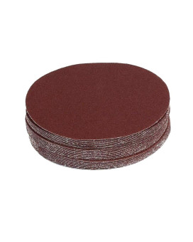 Biaungdo 30 Pcs 7Inch Sandpapers Sand Discs Hook And Loop Grinding Polishing For Random Orbit Sander 60 Grit