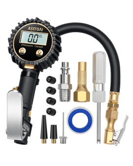 Astroai Digital Tire Pressure Gauge With Inflator3250 Psi 01 For Display Resolution Heavy Duty Air Chuck And Compressor Acc