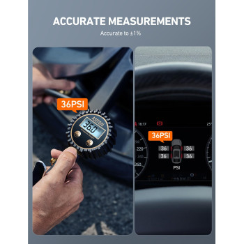 Astroai Digital Tire Pressure Gauge With Inflator3250 Psi 01 For Display Resolution Heavy Duty Air Chuck And Compressor Acc