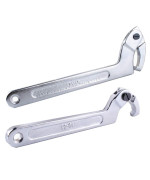 Adjustable C Spanner Hook Wrench Tool Chrome Vanadium 3421951Mm24 3451121Mm Spanner Setused To Tighten Side Slo