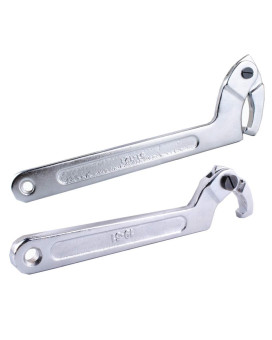 Adjustable C Spanner Hook Wrench Tool Chrome Vanadium 3421951Mm24 3451121Mm Spanner Setused To Tighten Side Slo