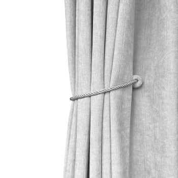 Melaluxe 2 Pack Magnetic Curtain Tiebacks Decorative Curtain Holdbacks For Window D Cor Grey