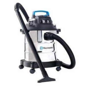 Vacmaster Stainless Steel Wetdry Vac 5 Gallon 3 Hp 114 Hose Voc507S