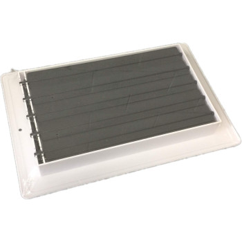 Twoway Plastic Side Wallceiling Register In White 10W X 6H For Duct Opening Outside Dimension Is 1175W X 8H