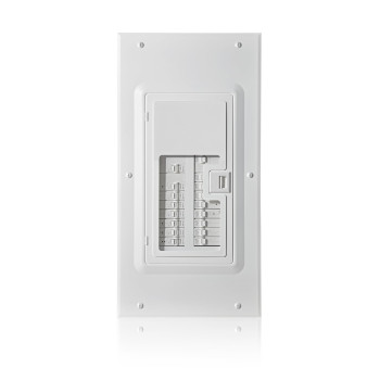 Leviton Ldc20W 20 Space Indoor Load Center Cover And Door With Window White