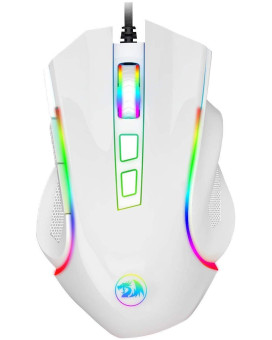 Redragon M602 Rgb Wired Gaming Mouse Rgb Spectrum Backlit Ergonomic Mouse Griffin Programmable With 8 Backlight Modes Up To 720