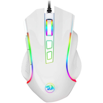 Redragon M602 Rgb Wired Gaming Mouse Rgb Spectrum Backlit Ergonomic Mouse Griffin Programmable With 8 Backlight Modes Up To 720