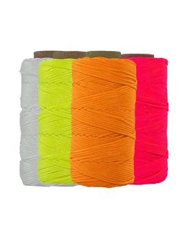 Sgt Knots 18 Braided Mason Line Nylon Masonry String Diy Projects Crafting Commercial Fishing Gardening 24Case 1000Ft