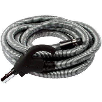 Centec Systems 99506 Low Voltage Central Vacuum 35 Ft Hose Dark Gray