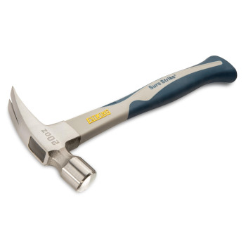 Estwing Sure Strike Hammer 20 Oz Rip Claw Hammer With Smooth Face Carbon Fiber Handle Sscf20S