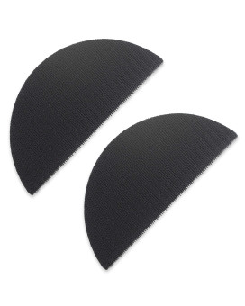 Tgr Half Moon Hand Sanding Pad Hook And Loop 2 Pack 6 Inch