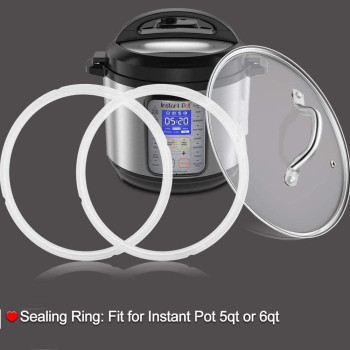 Silicone Sealing Ring 6Qt For Instant Pot Sealing Ring For 6 5Qt Insta Pot Sweet And Savory Foodgrade Silicone Fits Ipduo60