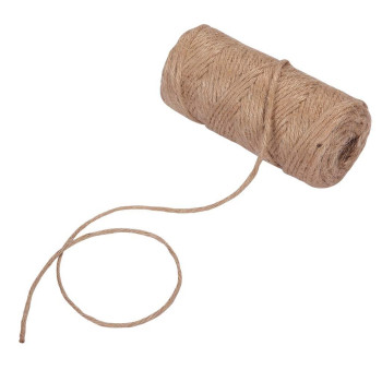 492 Feet C 164 Yards 16 Inch 6 Ply Natural Jute Garden Twine String Rolls For Packing Materials Artworks Crafts Gift Wrapp