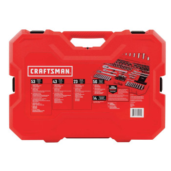 Craftsman Mechanics Tool Set Saemetric 189Piece Cmmt12034