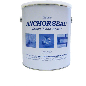 Anchorseal Classic Log Lumber End Sealer Water Based Wax Emulsion Prevents Up To 90 Of End Checking On Cut Ends Of Hardwoo